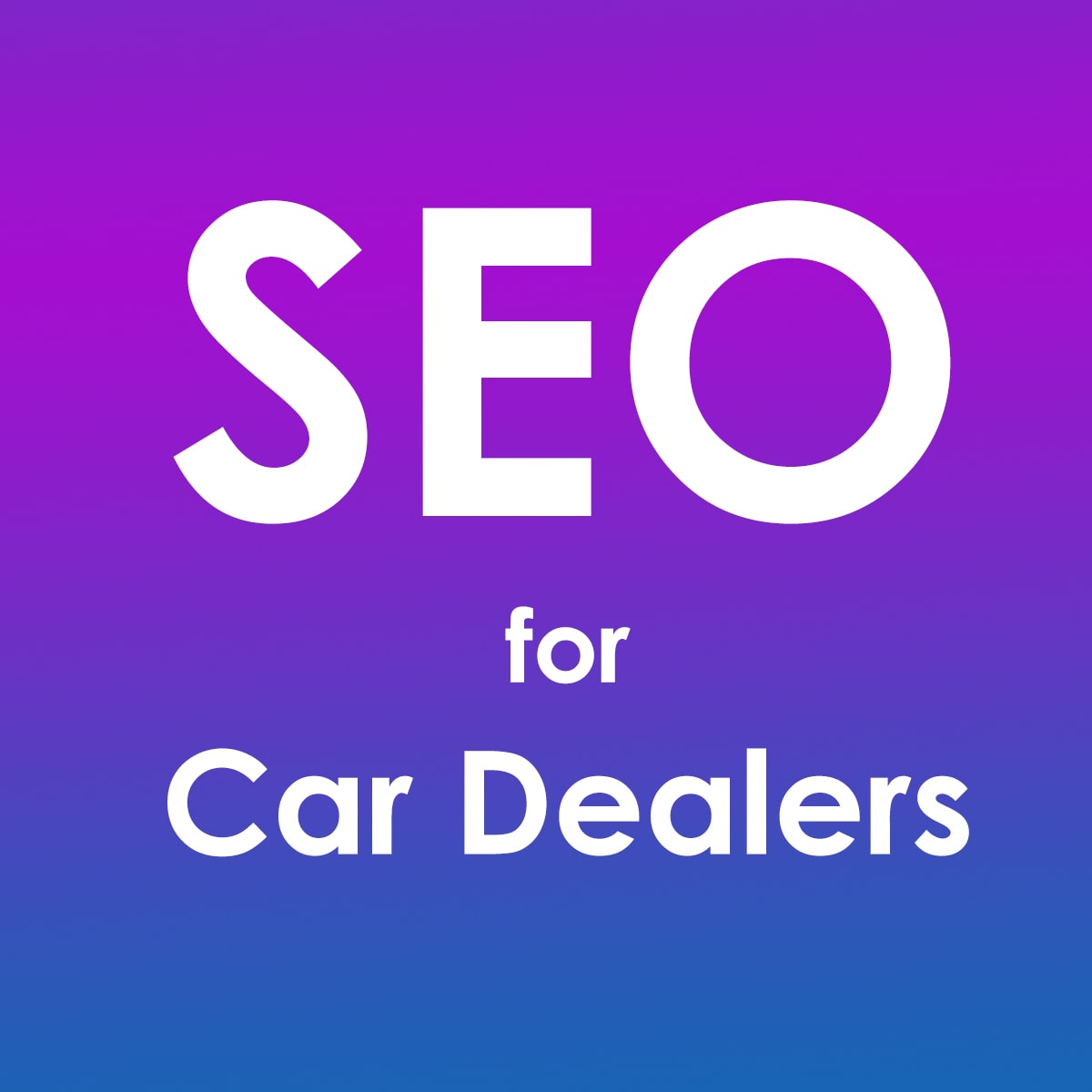seo for car dealers