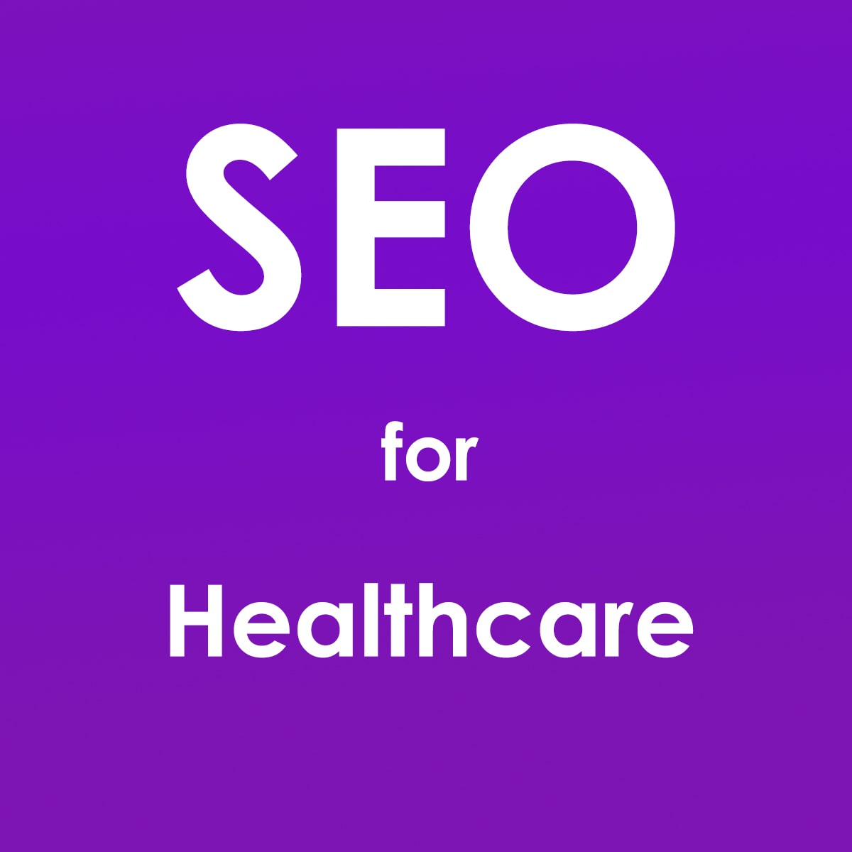 seo for healthcare