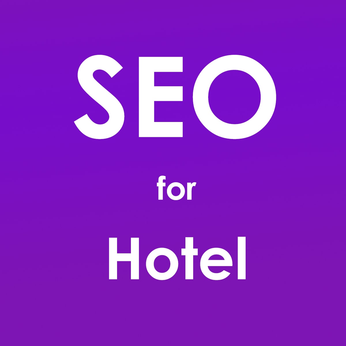 seo for hotel