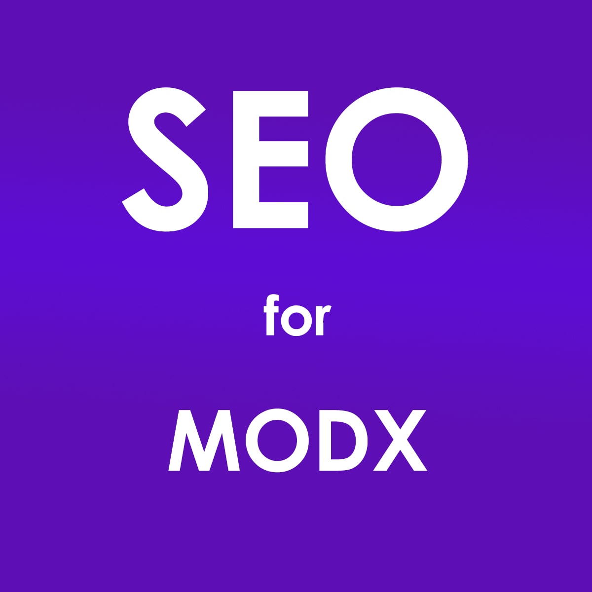 seo for modx