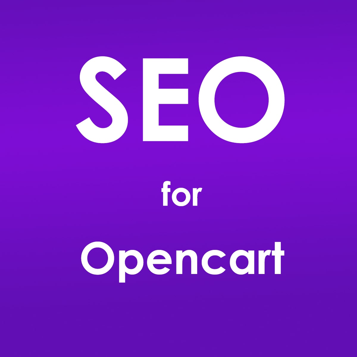 seo for opencart