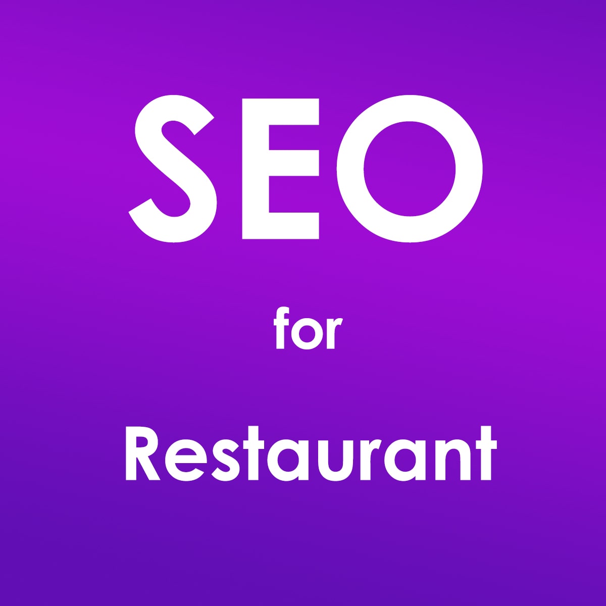 seo for restaurant