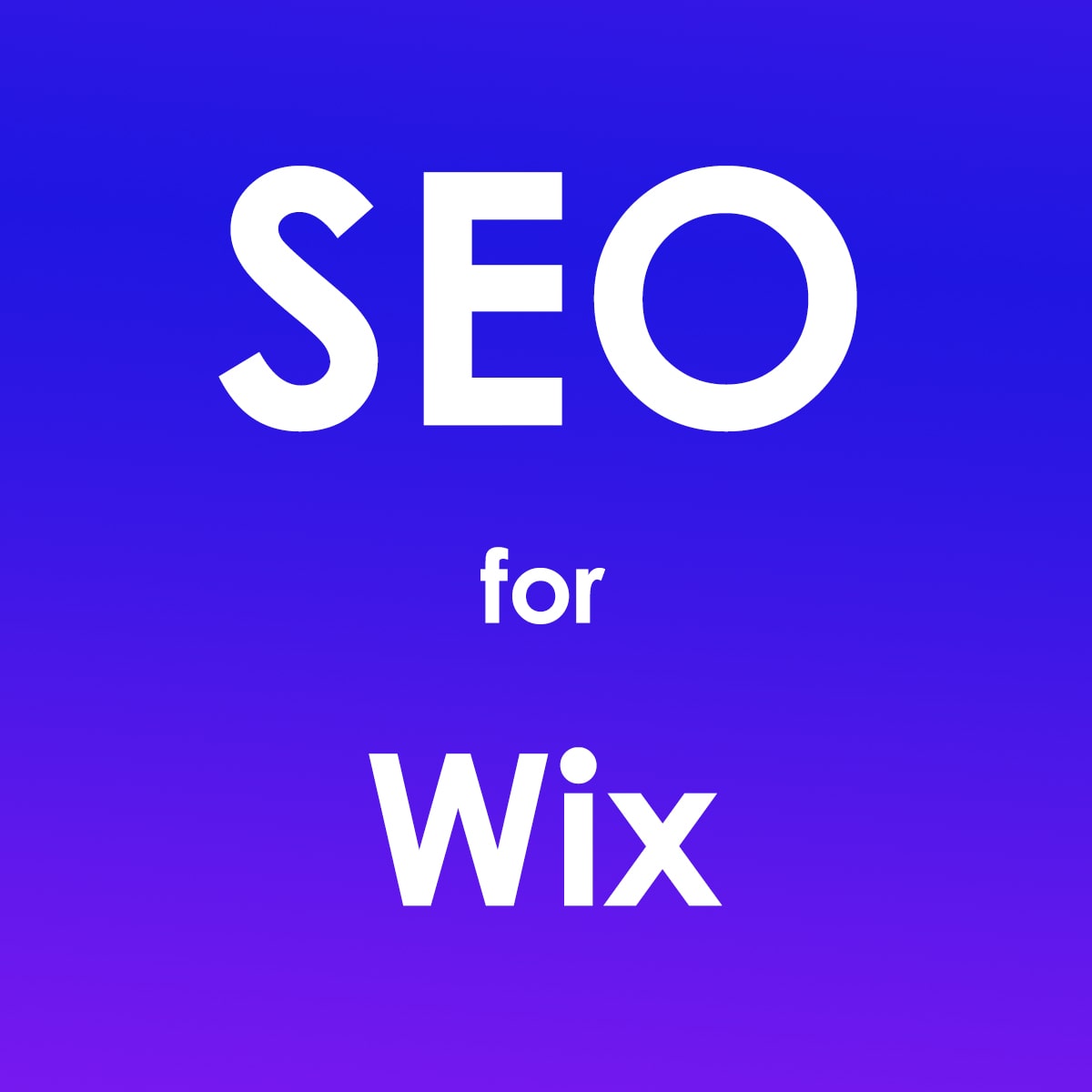 seo for wix