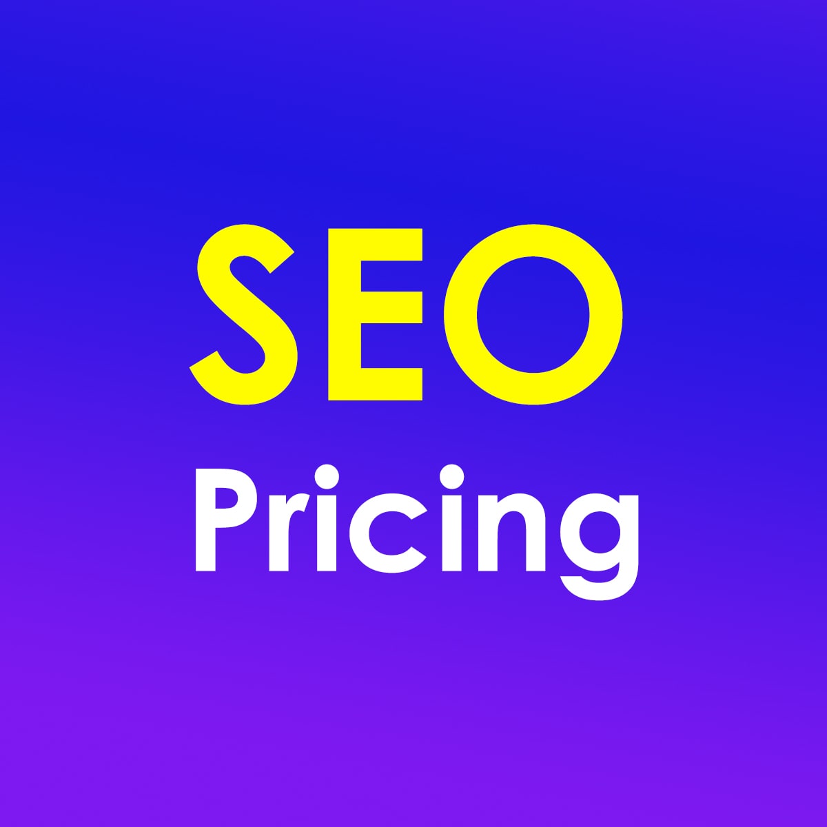 seo pricing how much does seo cost